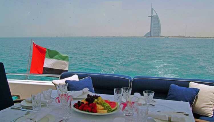 breakfast on yacht dubai